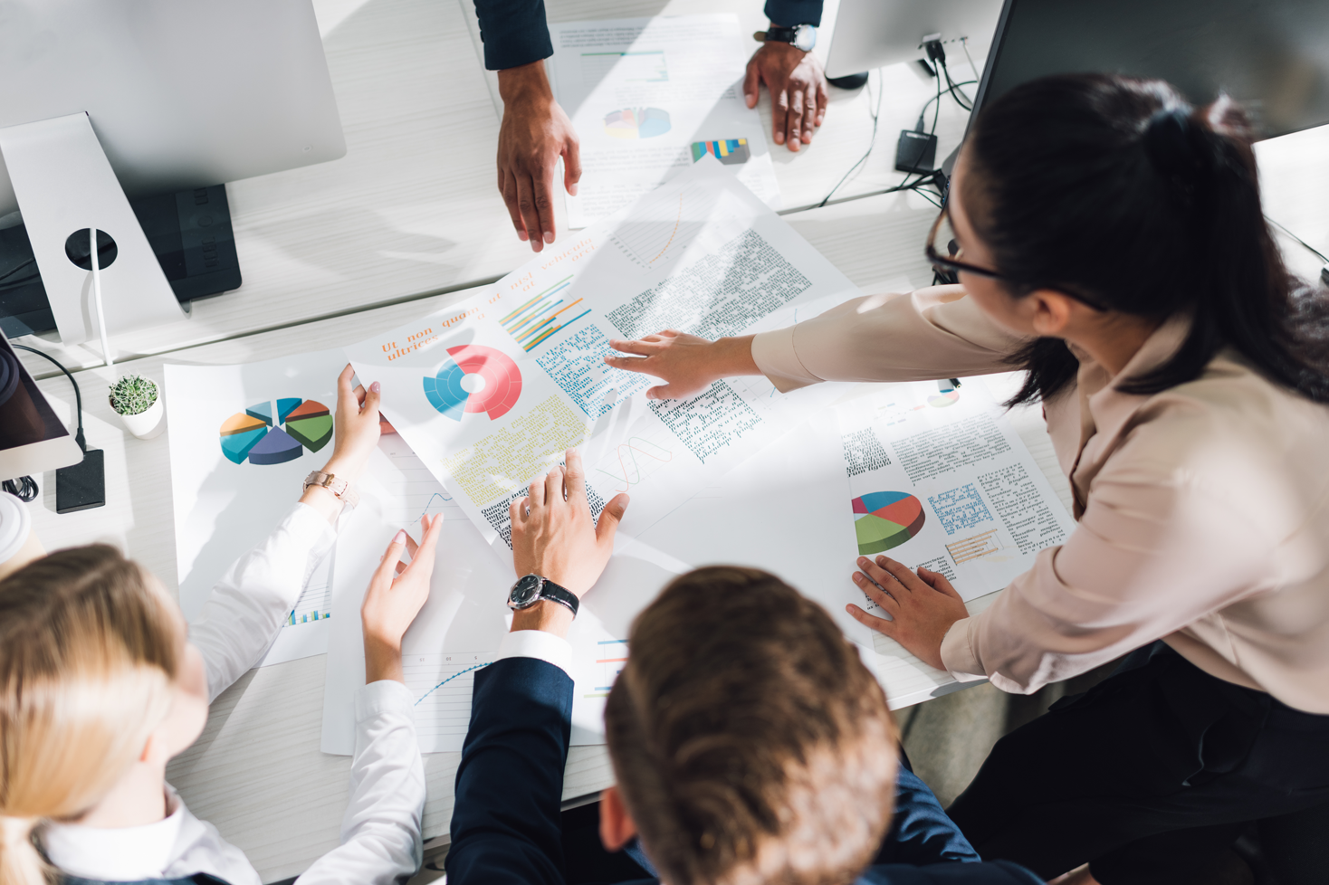 Dashboards predefinidos para o Negócio Educação